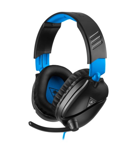 Turtle Beach Recon 70p Gaming Headset for PS5, PS4, Xbox, Switch PC - Black & Blue