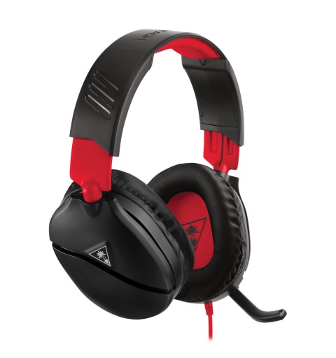 Turtle Beach Recon 70N Gaming Headset for Nintendo Switch, PS5, PS4, Xbox, PC - Black & Red