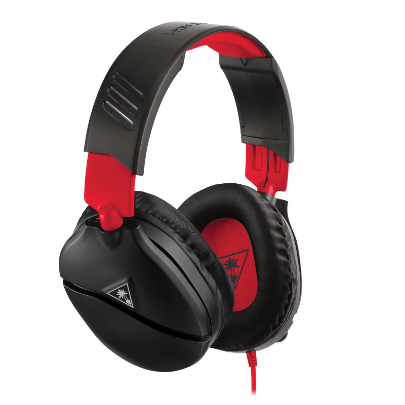 Turtle Beach Recon 70N Gaming Headset for Nintendo Switch, PS5, PS4, Xbox, PC - Black & Red