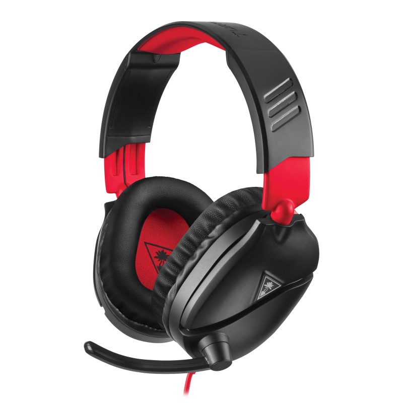 Turtle Beach Recon 70N Gaming Headset for Nintendo Switch, PS5, PS4, Xbox, PC - Black & Red