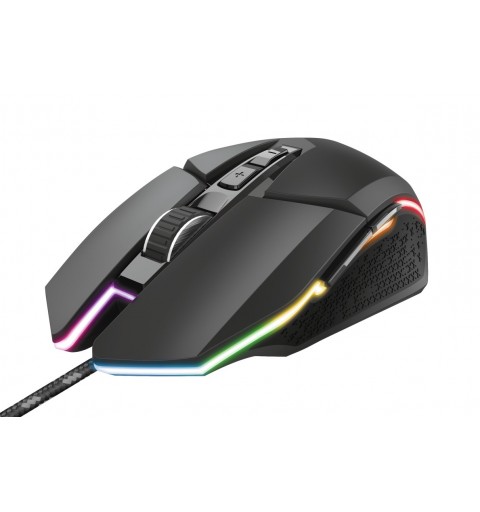 Trust GXT 950 Idon ratón Ambidextro USB tipo A Óptico 6000 DPI