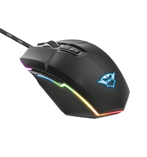 Trust GXT 950 Idon mouse Ambidestro USB tipo A Ottico 6000 DPI