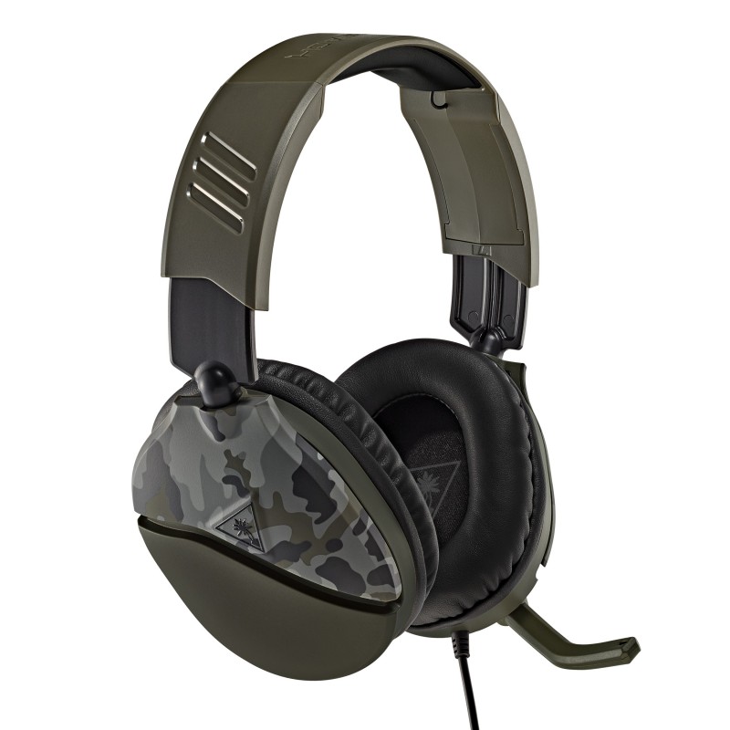 Turtle Beach Recon 70 Auricolare Cablato A Padiglione Giocare Nero, Verde