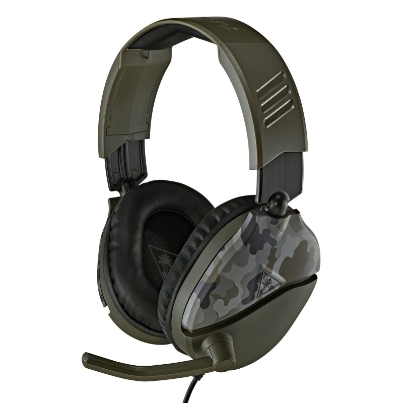 Turtle Beach Recon 70 Auricolare Cablato A Padiglione Giocare Nero, Verde