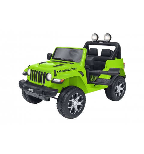 E-Spidko Jeep Wrangler Rubicon Lime 12V