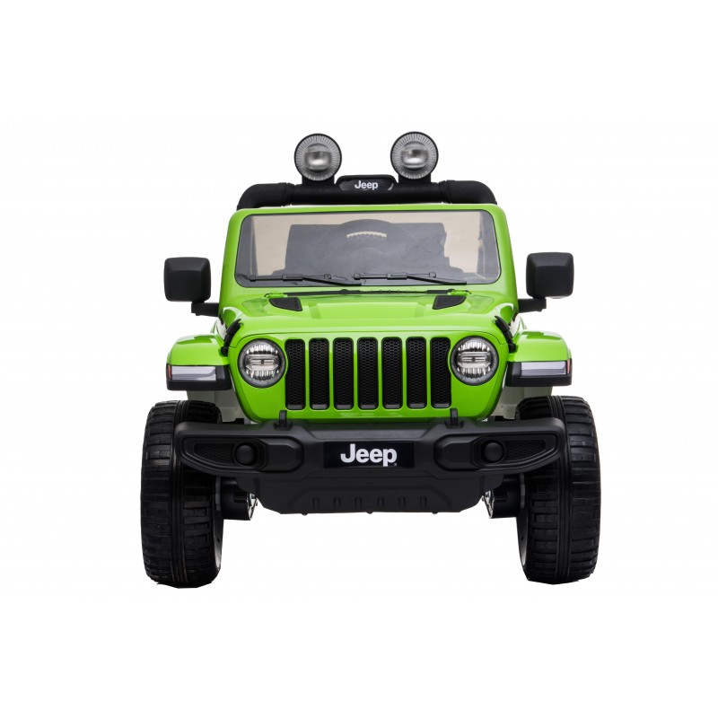 E-Spidko Jeep Wrangler Rubicon Lime 12V