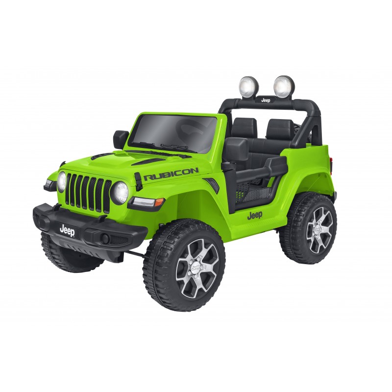 E-Spidko Jeep Wrangler Rubicon Lime 12V