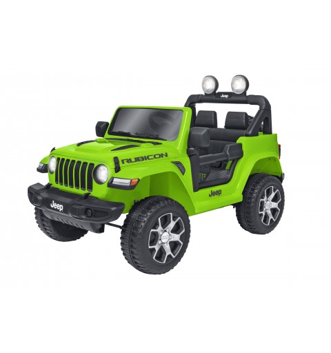 E-Spidko Jeep Wrangler Rubicon Lime 12V