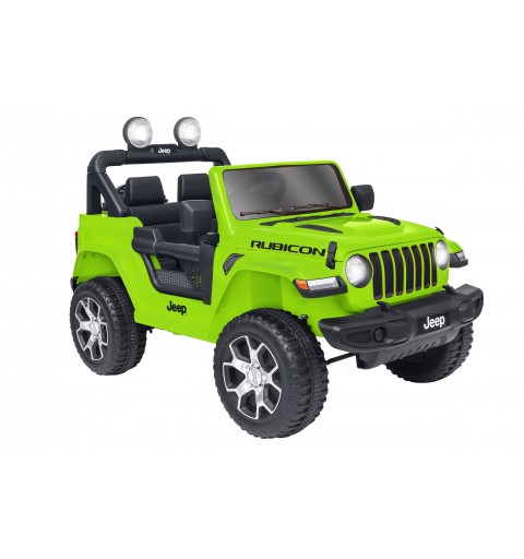 E-Spidko Jeep Wrangler Rubicon Lime 12V