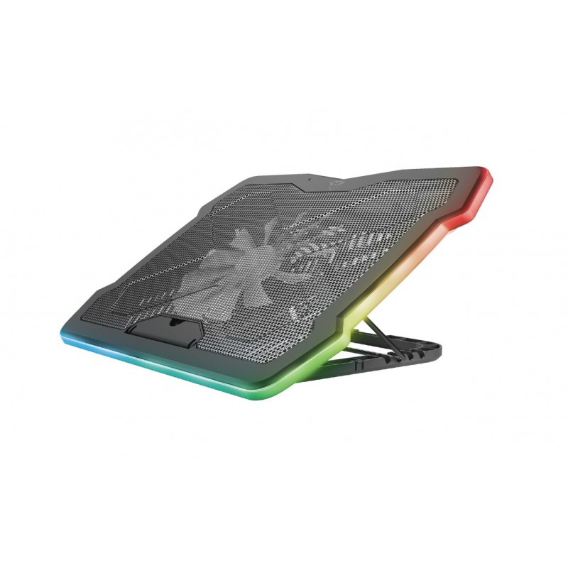 Trust GXT 1126 Aura Notebook-Kühlpad 43,2 cm (17 Zoll) 700 RPM Schwarz