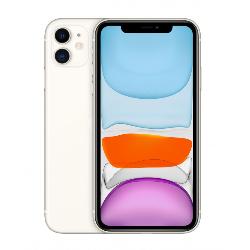 Apple iPhone 11 15,5 cm (6.1 Zoll) Dual-SIM iOS 14 4G 128 GB Weiß