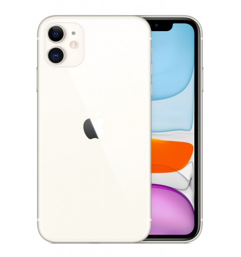 Apple iPhone 11 15,5 cm (6.1 Zoll) Dual-SIM iOS 14 4G 128 GB Weiß