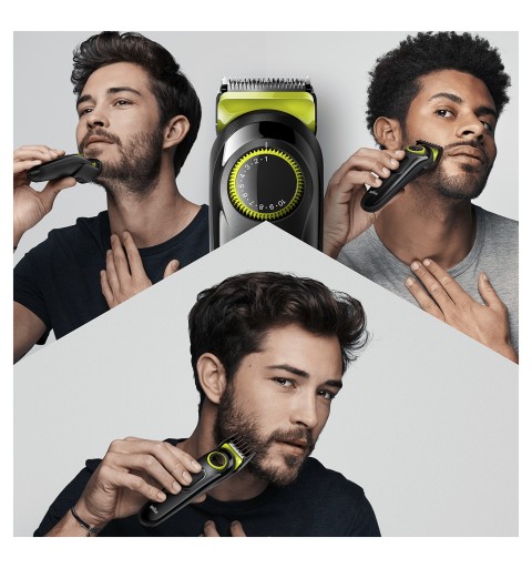 Braun BeardTrimmer 81704979 tondeuse à barbe Vert