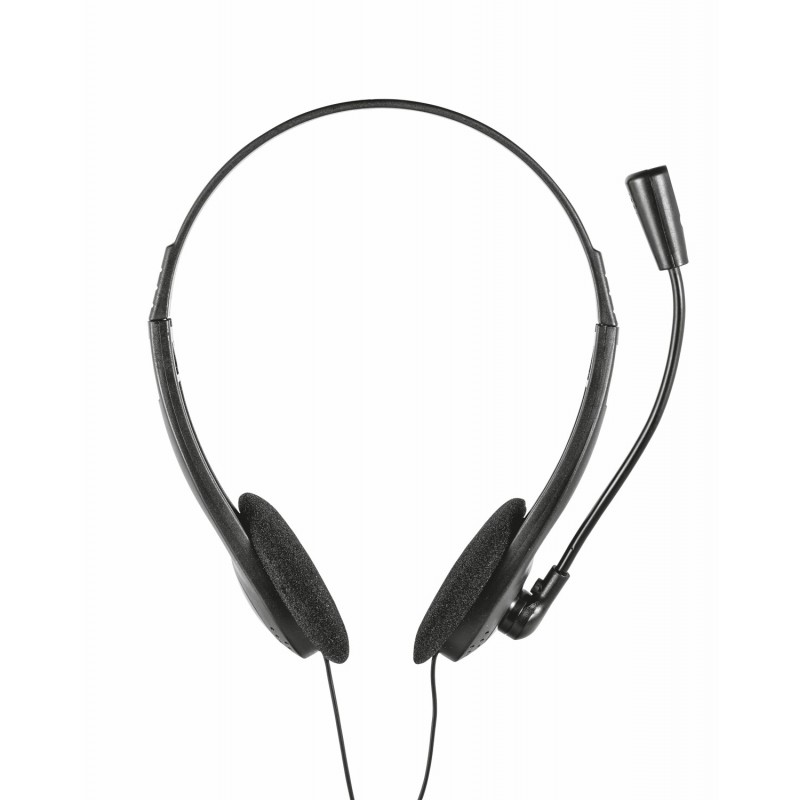 Trust 21665 headphones headset Wired In-ear Calls Music Black