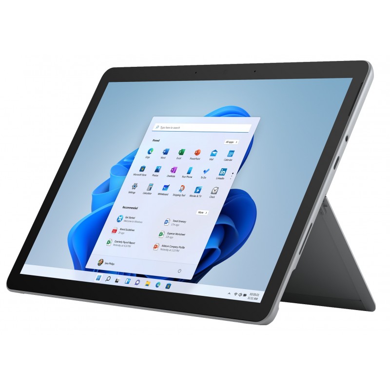 Microsoft Surface Go 3 4G LTE 64 Go 26,7 cm (10.5") Intel® Pentium® Gold 4 Go Wi-Fi 6 (802.11ax) Windows 11 Home in S mode