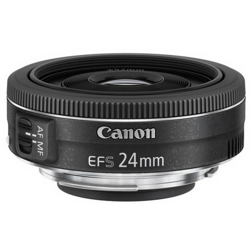 Canon EF-S 24mm f 2.8 STM Objectif large Noir