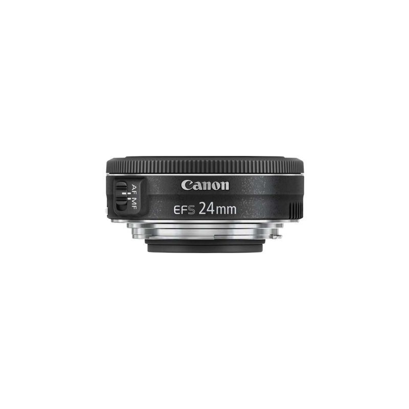 Canon EF-S 24mm f 2.8 STM Objetivo ancho Negro