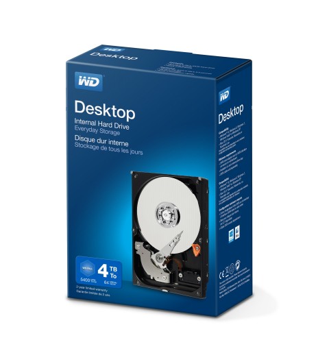 Western Digital Desktop Everyday 3.5 Zoll 4000 GB Serial ATA III