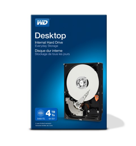 Western Digital Desktop Everyday 3.5" 4000 GB Serial ATA III