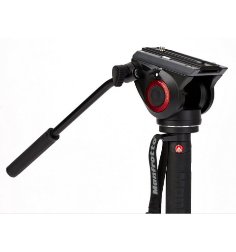 Manfrotto MVMXPRO500 monopiede per fotocamera 1 4, 3 8" Alluminio Nero