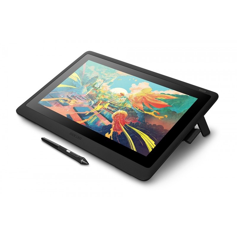 Wacom Cintiq 16 graphic tablet Black 5080 lpi 344.16 x 193.59 mm