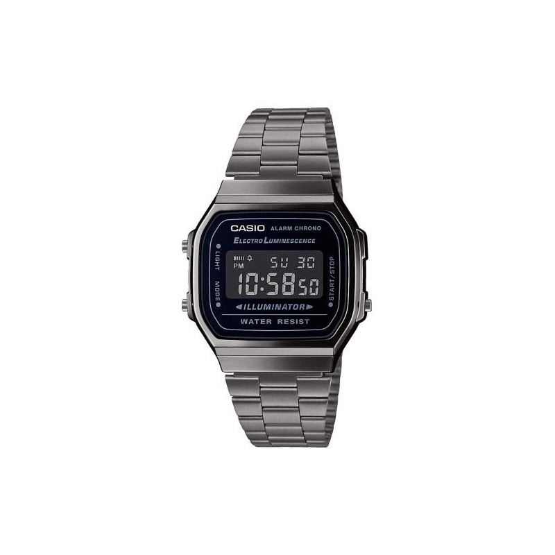 Casio A168WEGG-1BEF reloj Reloj de pulsera Masculino Cuarzo Gris