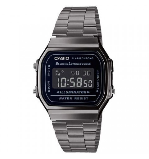 Casio A168WEGG-1BEF montre Montre bracelet Mâle Quartz Gris