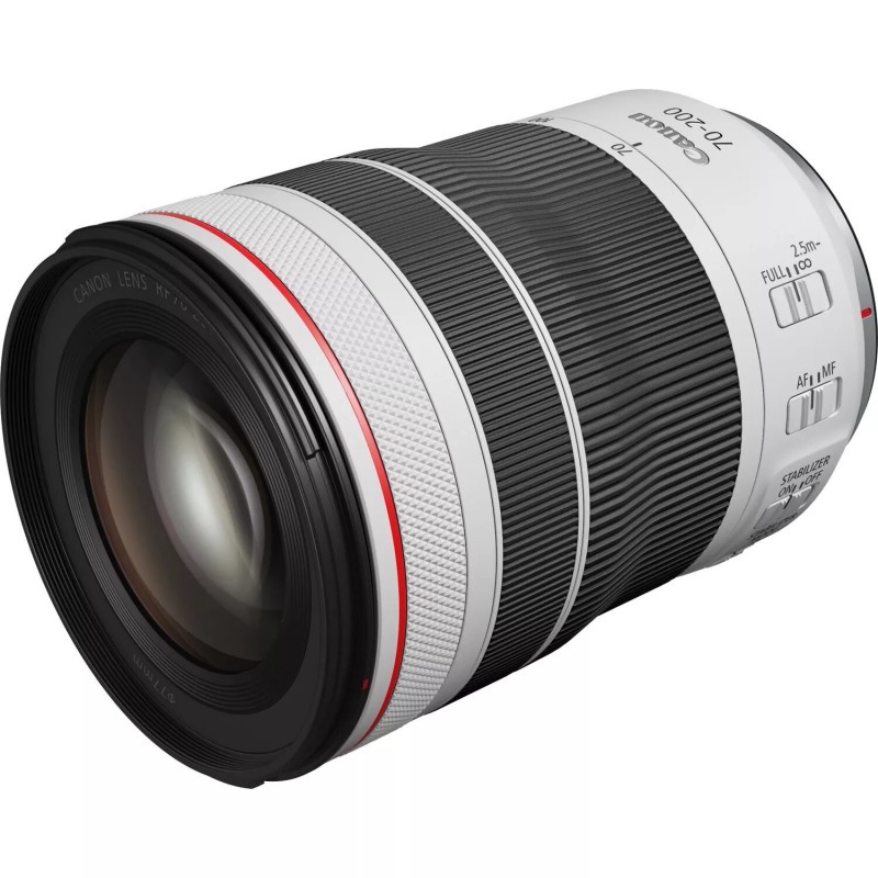 Canon RF 70-200mm F4L IS USM MILC SLR Telephoto zoom lens White