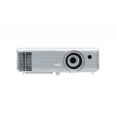 Optoma W400+ videoproiettore Proiettore a raggio standard 4000 ANSI lumen DLP WXGA (1280x800) Compatibilità 3D Grigio, Bianco