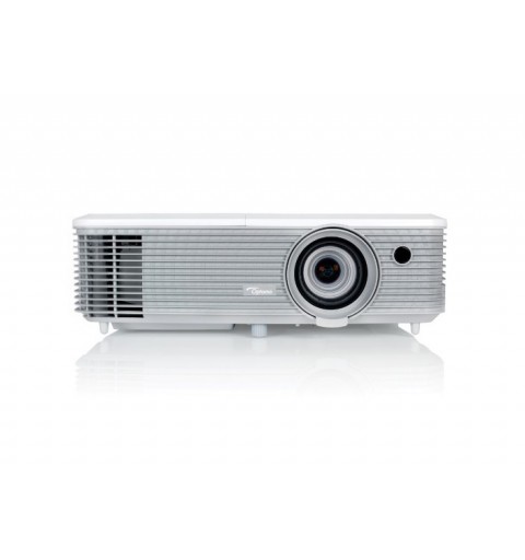 Optoma W400+ data projector Standard throw projector 4000 ANSI lumens DLP WXGA (1280x800) 3D Grey, White