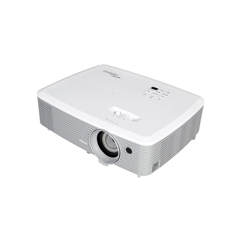Optoma W400+ videoproiettore Proiettore a raggio standard 4000 ANSI lumen DLP WXGA (1280x800) Compatibilità 3D Grigio, Bianco