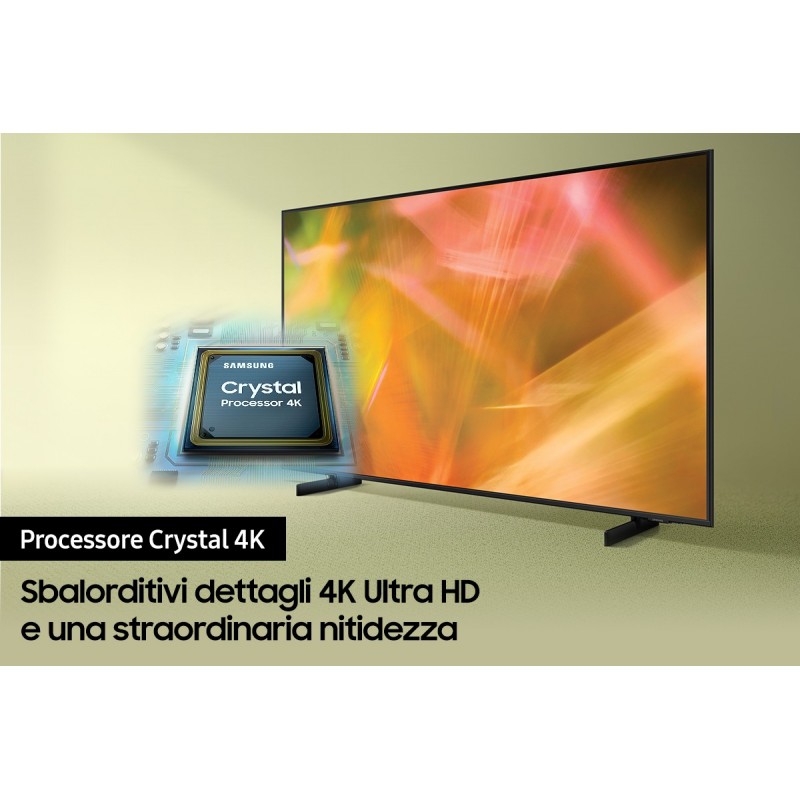 Samsung Series 8 UE85AU8070 2,16 m (85 Zoll) 4K Ultra HD Smart-TV WLAN Schwarz