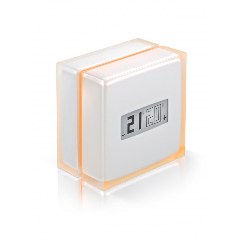 Netatmo Smart thermostat RF Translucent, White