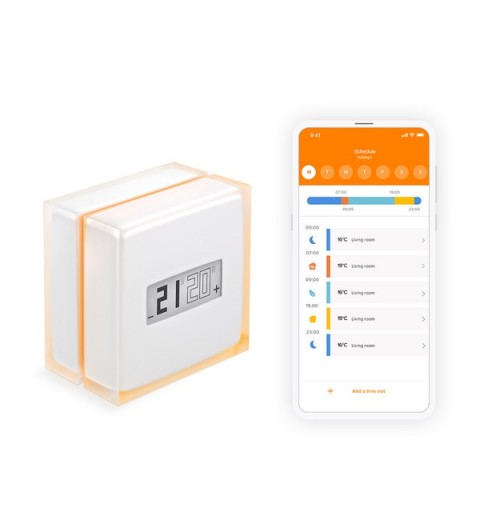 Netatmo Termostato Intelligente – Kit di Base per riscaldamento autonomo