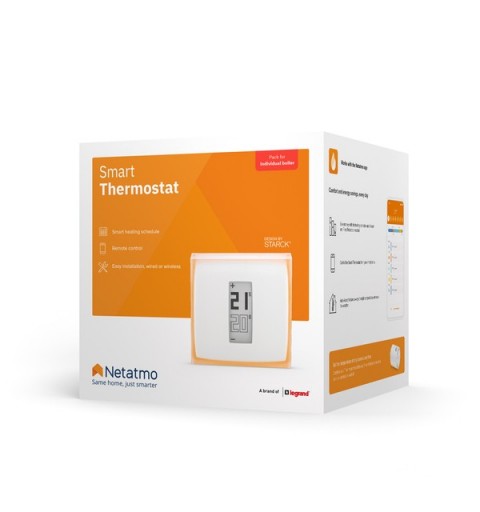 Netatmo Termostato Intelligente – Kit di Base per riscaldamento autonomo