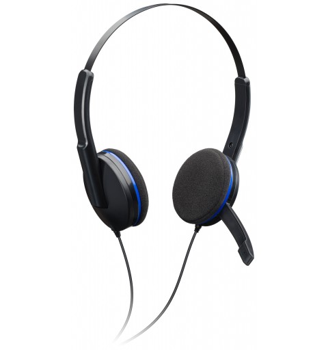 Bigben Interactive PS4GAMINGHEADSET auricular y casco Auriculares Alámbrico Diadema Juego Negro, Azul