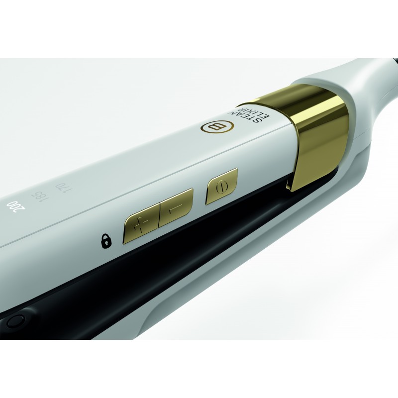 Imetec Bellissima Steam Elixir Straightening iron White 235 W 2.5 m