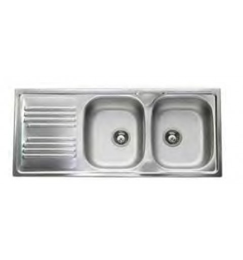 Apell TM1162ILPC kitchen sink Top-mounted sink Rectangular Stainless steel