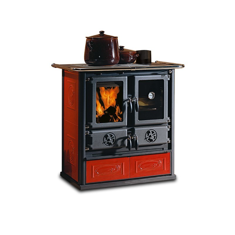 La Nordica Rosetta stove Freestanding Firewood Bordeaux