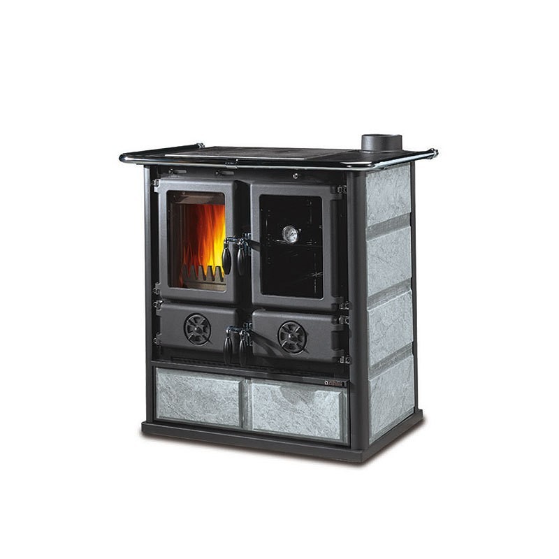 La Nordica Rosetta stove Freestanding Firewood Black, Grey