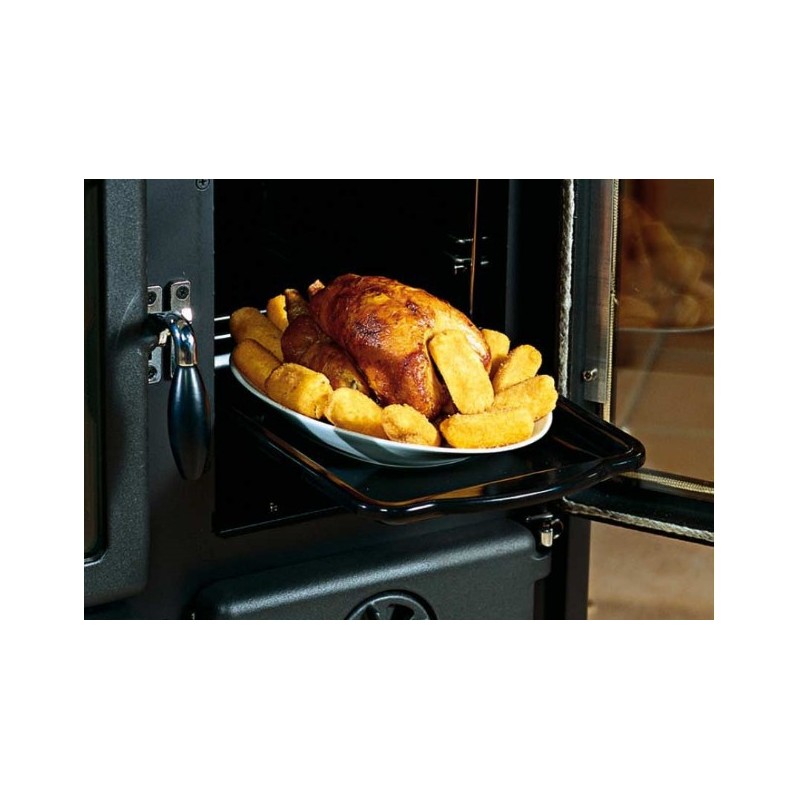 La Nordica Rosetta poêle Autoportante Bois de chauffage Noir, Gris