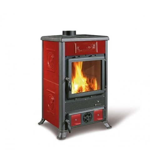 La Nordica Rossella R1 BII poêle Autoportante Bois de chauffage Bordeaux