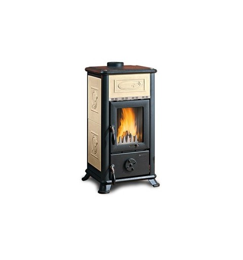 La Nordica Dorella L8 stove Freestanding Firewood Black, Cappuccino