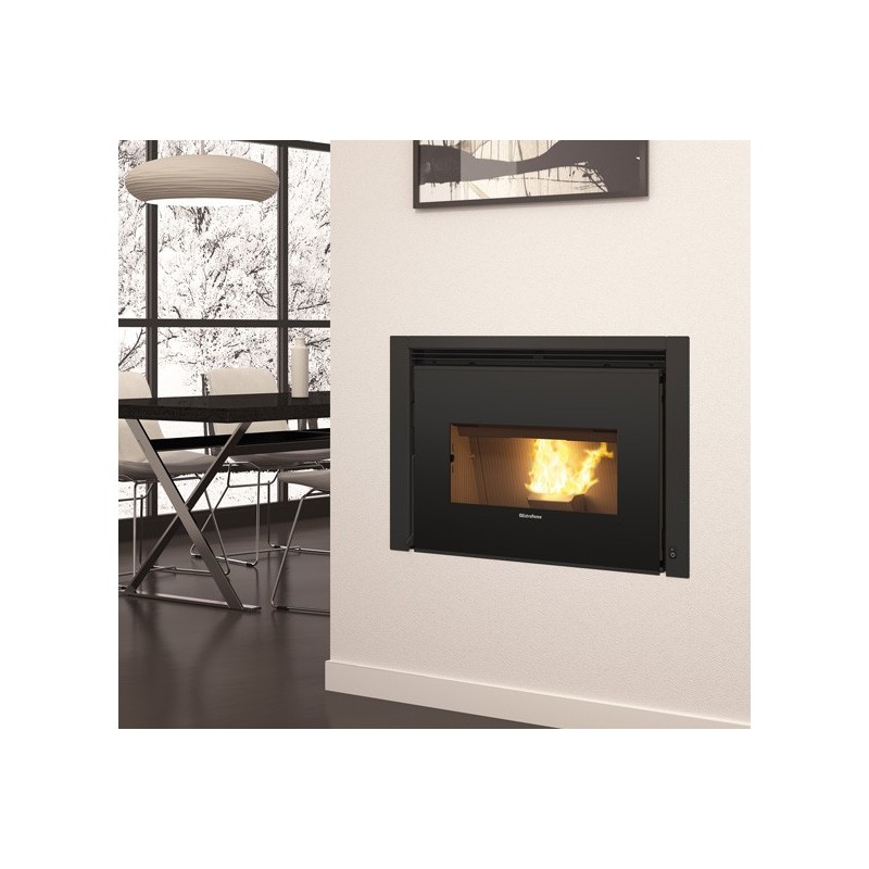 La Nordica Comfort P85 Plus Indoor Built-in fireplace Pellet Black
