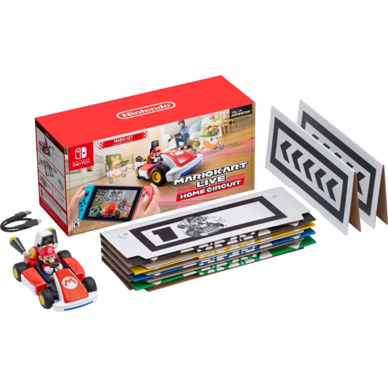Nintendo Mario Kart Live Home Circuit Mario Set Moteur électrique Voiture
