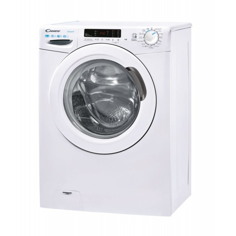 Candy Smart CSWS43642DE 2-11 machine à laver avec sèche linge Autoportante Charge avant Blanc F