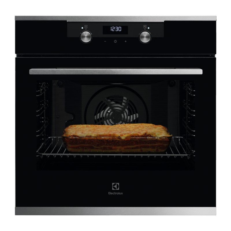 Electrolux KOFEH60X 72 L A Black, Stainless steel