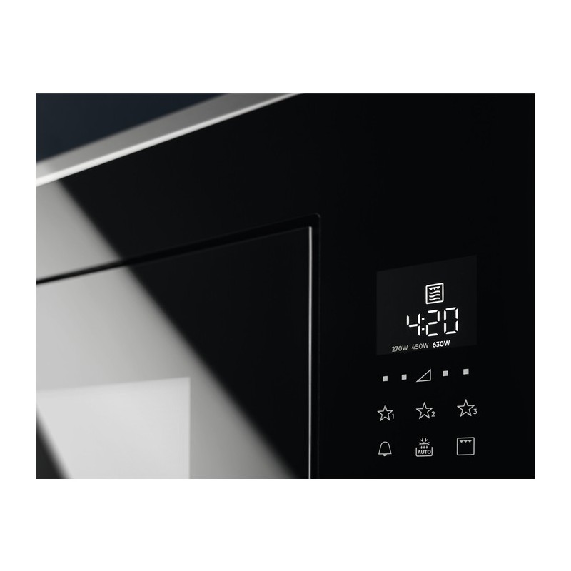 Electrolux KMFD264TEX Da incasso Microonde con grill 26 L 900 W Nero