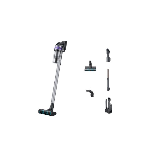Samsung Jet 75 easy Senza sacchetto 0,8 L 550 W Nero, Cromo, Colore foglia di tè, Viola