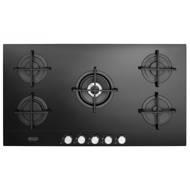 De’Longhi SLF 590 LN2 hobs Negro Integrado 90 cm Encimera de gas 5 zona(s)